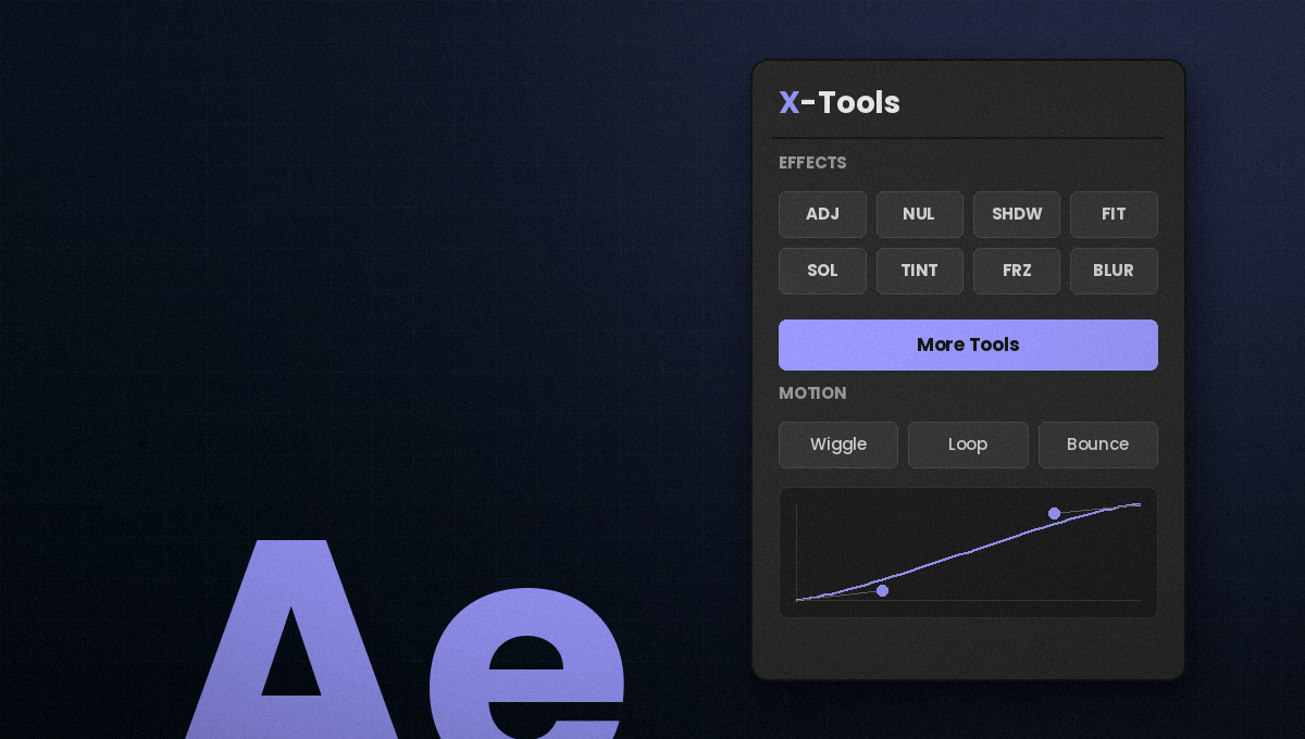 X-Tools for After Effects panel